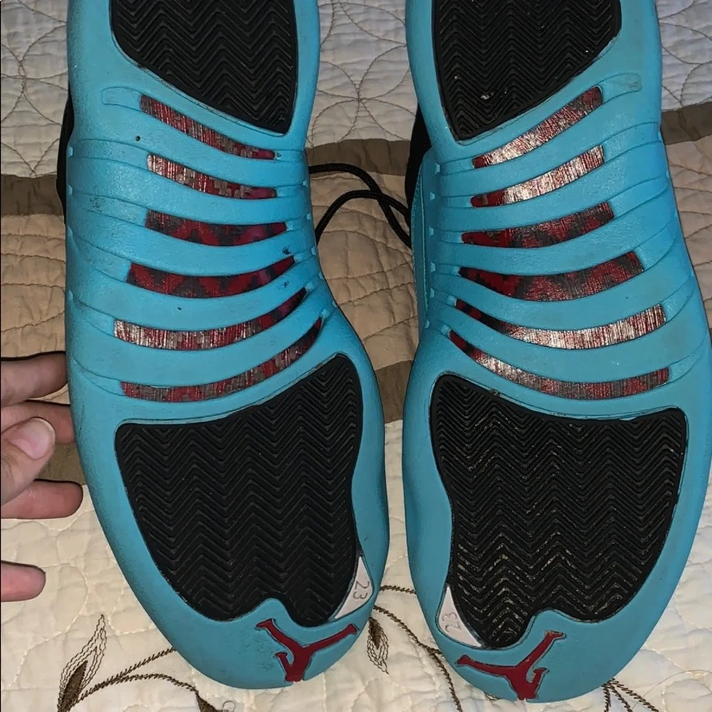 Men’s Air Jordan Retro 12’s Gamma Blues, Size 10.5
